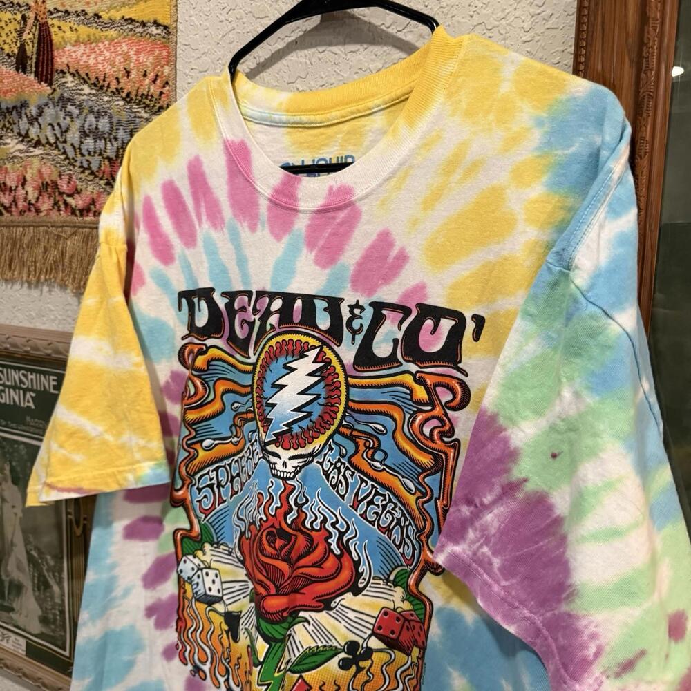 Dead And Company‎ RARE Las Vegas Sphere Opening Night Shirt 2XL Tie Dye - Picture 3 of 8